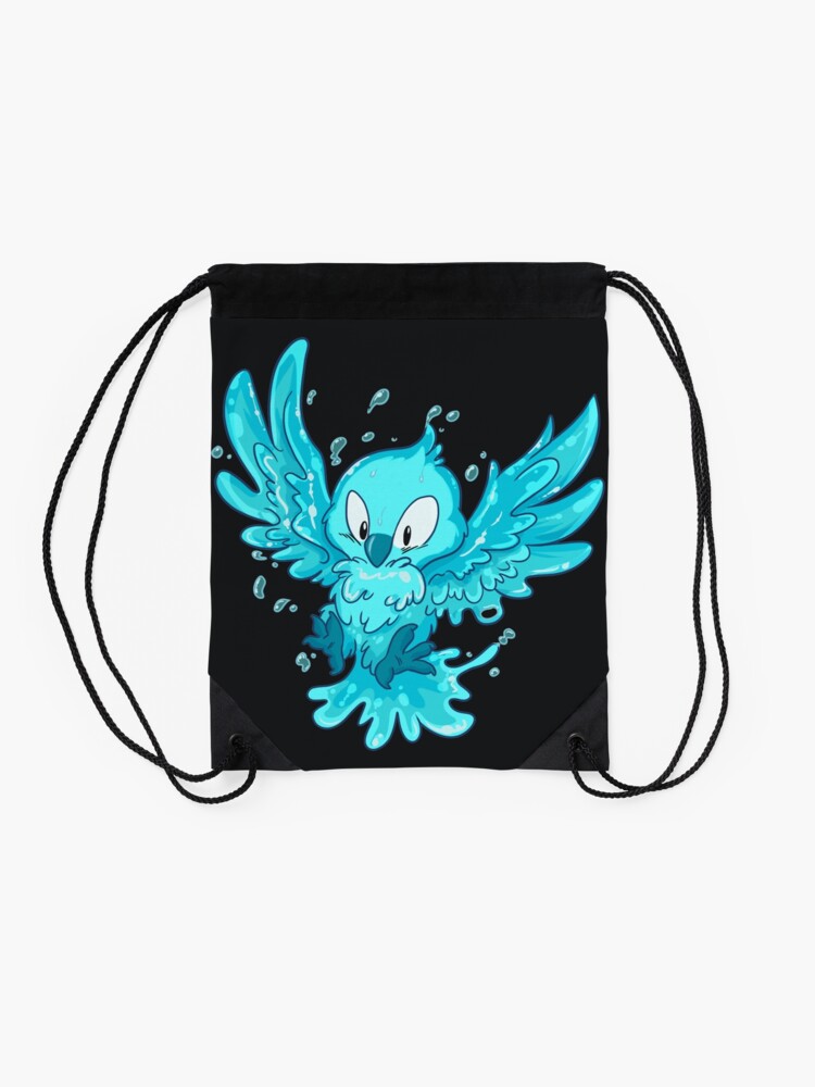 Alternate view of Moist Owlette Drawstring Bag