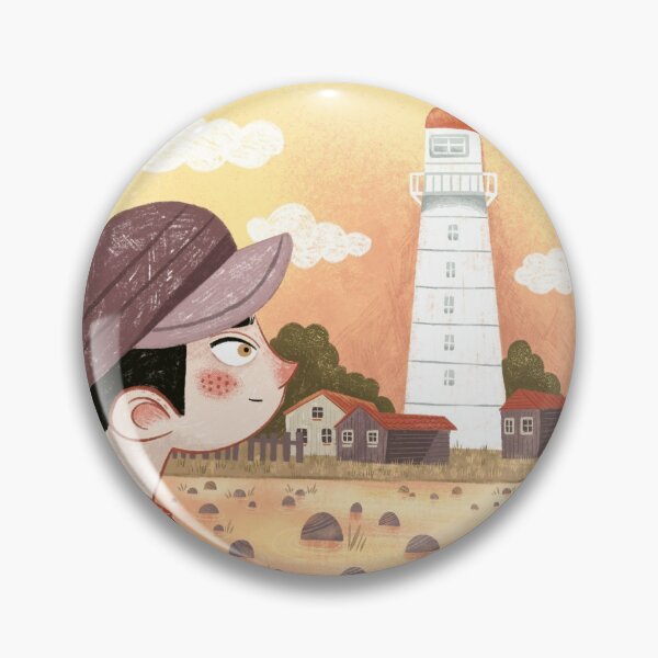 Item preview, Boy and a lighthouse  designed and sold by AnnBelik.