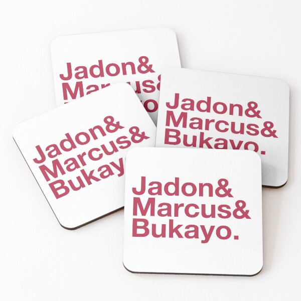 Item preview, Jadon & Marcus & Bukayo Red / White designed and sold by Africanism.