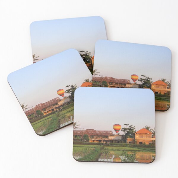 Item preview, Airballoon on a Rice Field Ubud, Bali, Indonesia designed and sold by ExploreYK.