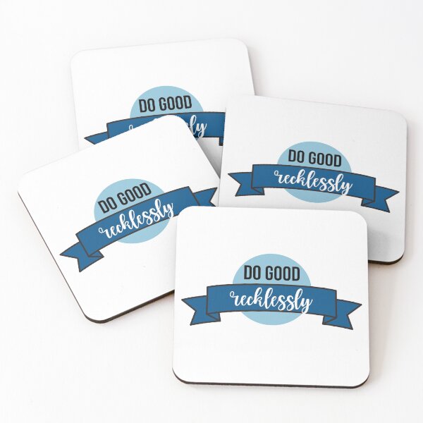 Item preview, Do Good Recklessly Blue designed and sold by syarifahrasul.