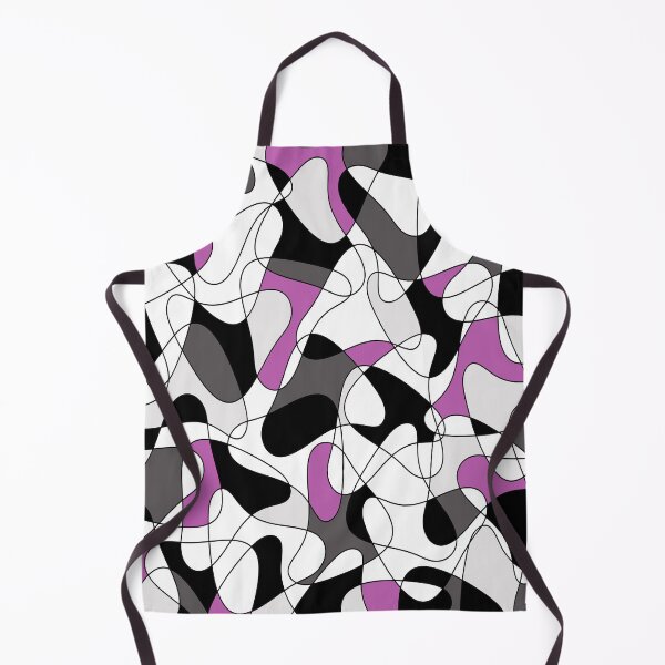 Item preview, Abstract pattern - purple, gray, black and white. designed and sold by K.S ART.