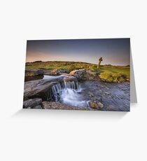 The Windy Post - Dartmoor Greeting Card