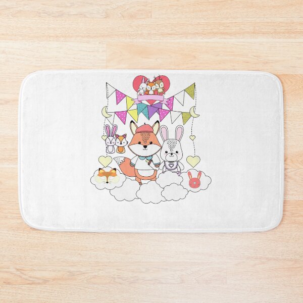 Item preview, Cute rabbit and wolf designed and sold by wataraadam.