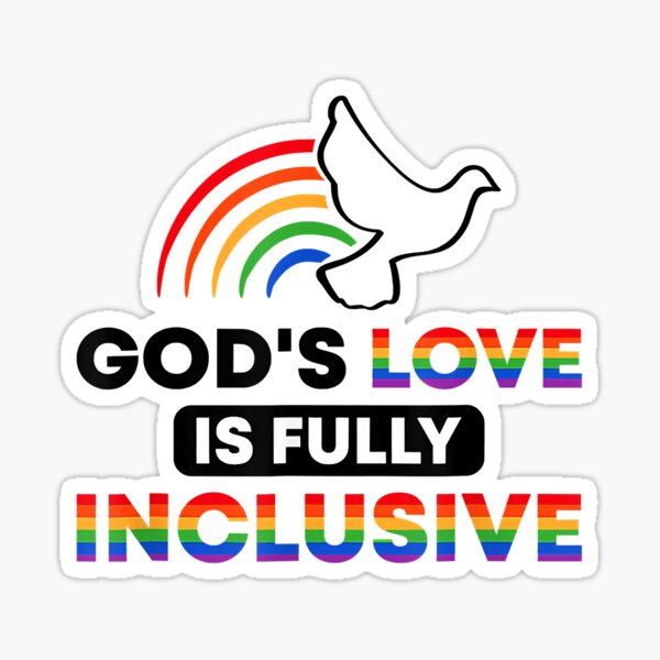 Jesus Christ is Woke and True Christian LGBTQIA Rainbow Love