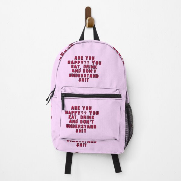 Item preview, Funny: are you happy?? You eat, drink and do not understand shit* designed and sold by ITALY-Roselli-.