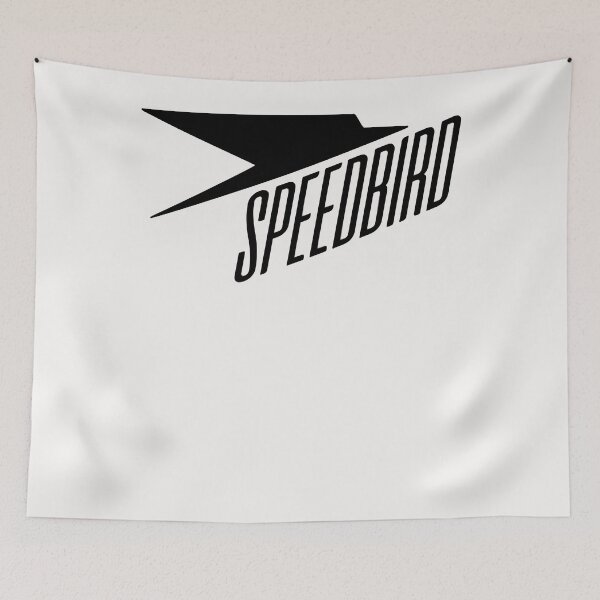 Item preview, Speedbird Nostalgia Imprint for Light Backgrounds Essential T-Shirt.png designed and sold by melanievanmeter.