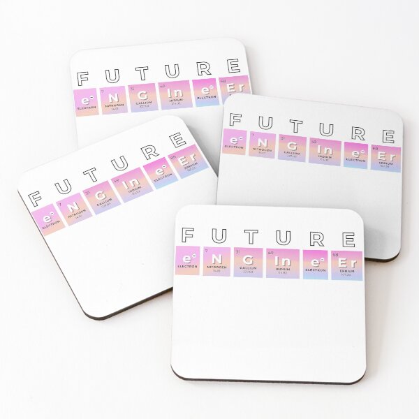 Item preview, Future Engineer Vers. 2 Unique Periodic Table designed and sold by PeriodicLabel.