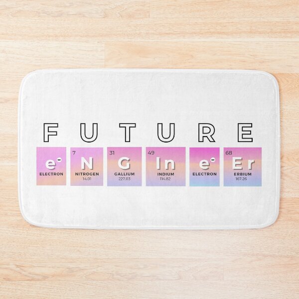 Item preview, Future Engineer Vers. 2 Unique Periodic Table designed and sold by PeriodicLabel.