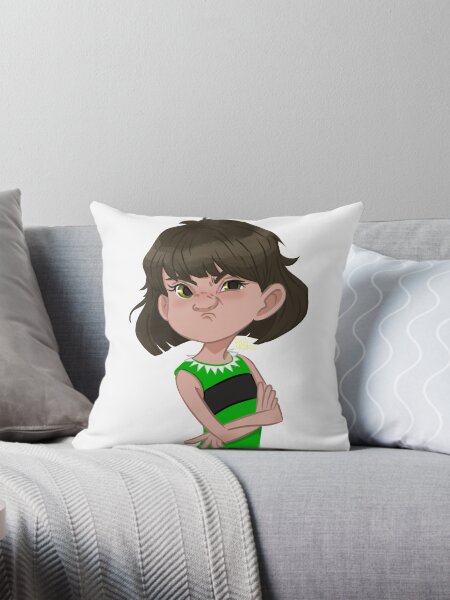 Vista previa del artículo con la obra «Superniña Verde», diseñado y vendido por Berta-Merlotte.