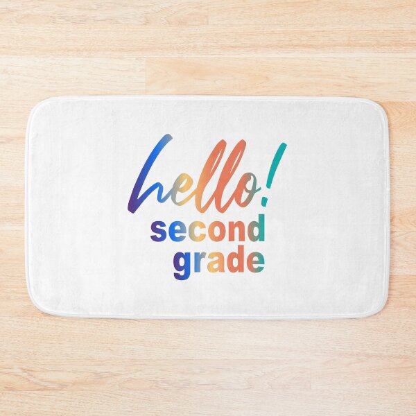 Item preview, Hello second grade designed and sold by ciaobebo.