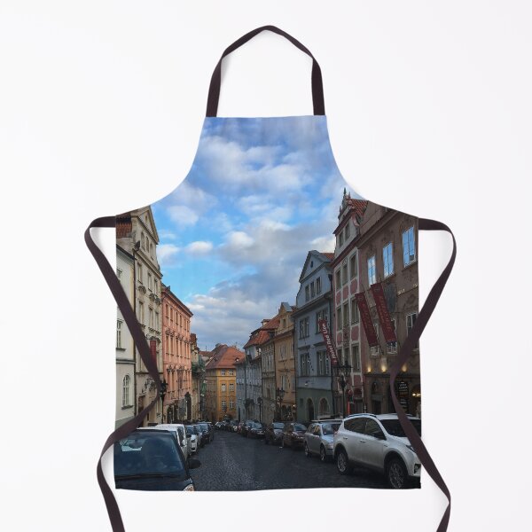 Item preview, Old Colourful Prague street designed and sold by ExploreYK.