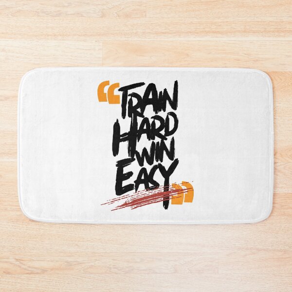 Item preview, Train Hard Fight Easy Gym Workout designed and sold by PulsingDork.