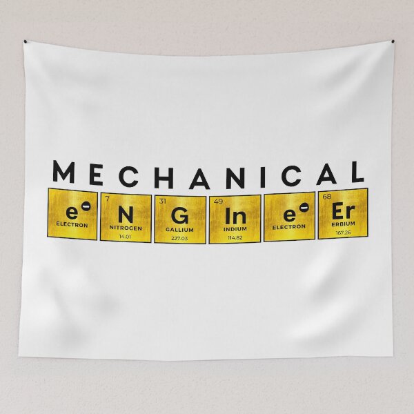 Artikelvorschau, Maschinenbauingenieur Vers. 3 Einzigartiges Periodensystem entworfen und verkauft von PeriodicLabel.