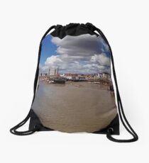 Bridlington Harbour Drawstring Bag