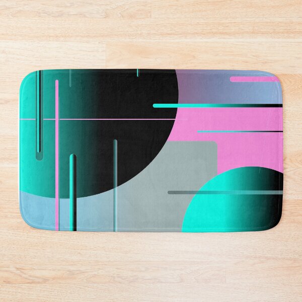 Item preview, Pink and teal - modern dream  designed and sold by CreaKat.