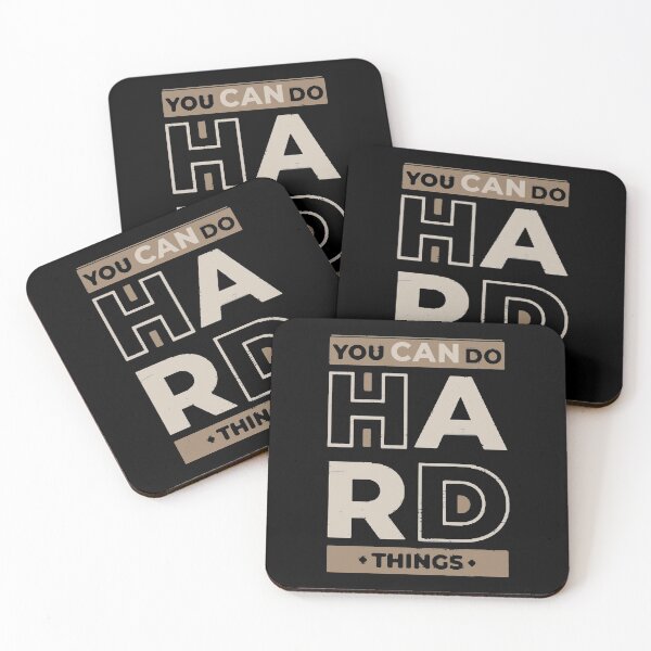 Item preview,  You Can Do Hard Things designed and sold by PulsingDork.