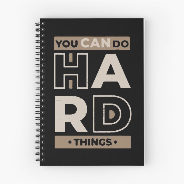 Item preview,  You Can Do Hard Things designed and sold by PulsingDork.
