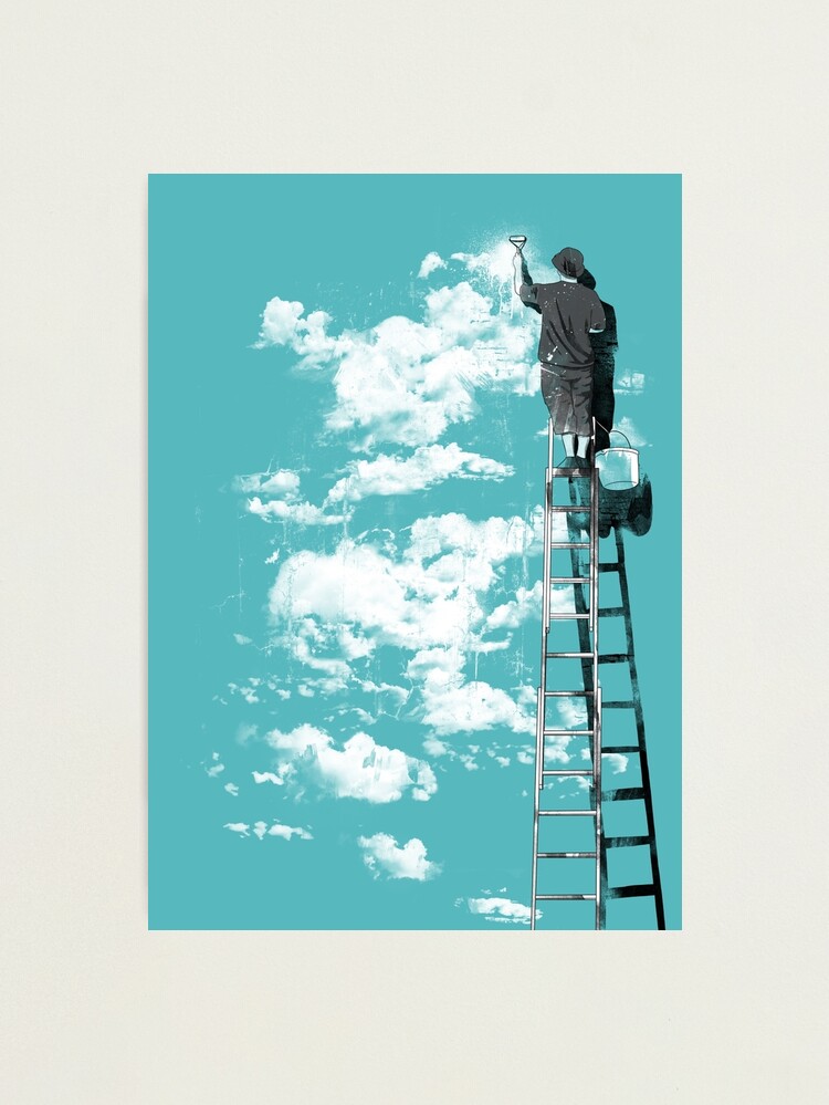 Alternate view of The Optimist Photographic Print