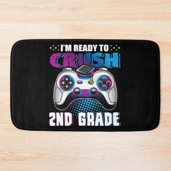 Item preview, GAMER LIFE GAMER KID BACK TO SCHOOL I'm Ready to Crush 2nd Grade 95 designed and sold by davidcgonzale.