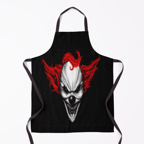 Item preview, Happy Evil Clown Red Hair designed and sold by MurphyMorganGifts.