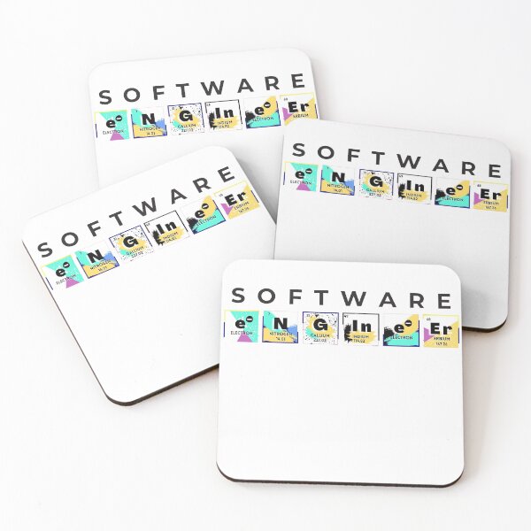 Item preview, Software Engineer Vers. 1 Unique Periodic Table designed and sold by PeriodicLabel.