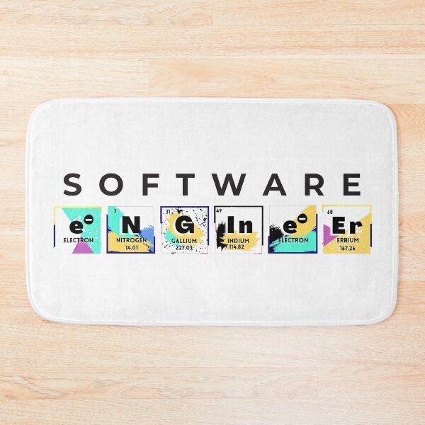 Item preview, Software Engineer Vers. 1 Unique Periodic Table designed and sold by PeriodicLabel.