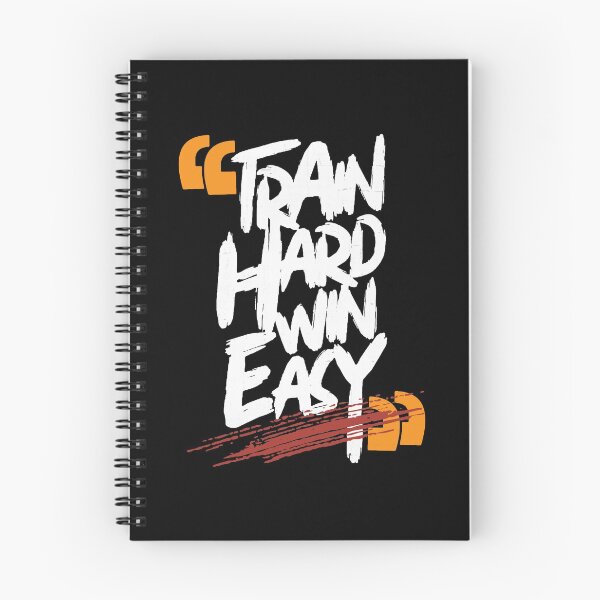 Item preview, Train Hard Fight Easy Gym Workout designed and sold by PulsingDork.