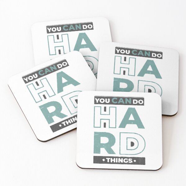 Item preview, You Can Do Hard Things designed and sold by PulsingDork.