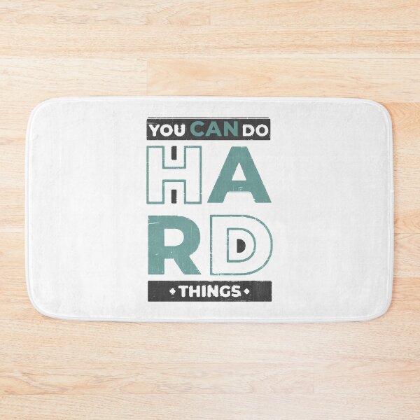 Item preview, You Can Do Hard Things designed and sold by PulsingDork.