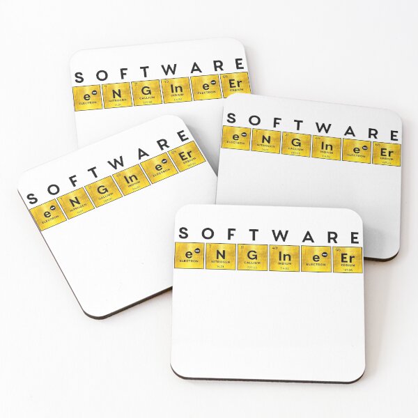 Item preview, Software Engineer Vers. 2 Unique Periodic Table designed and sold by PeriodicLabel.
