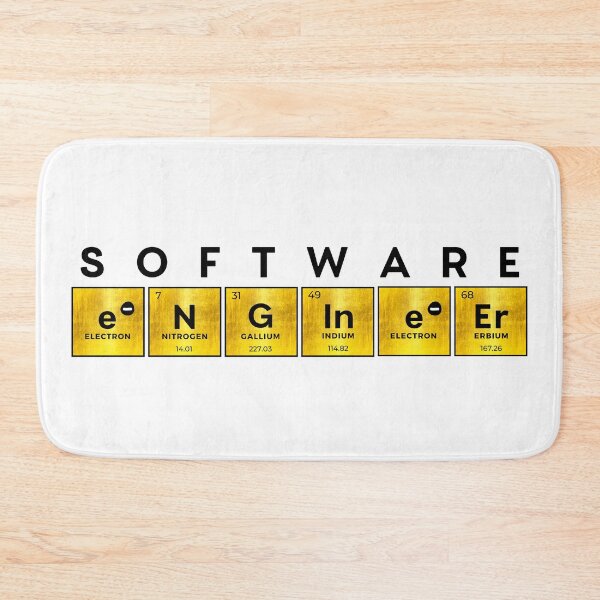 Item preview, Software Engineer Vers. 2 Unique Periodic Table designed and sold by PeriodicLabel.