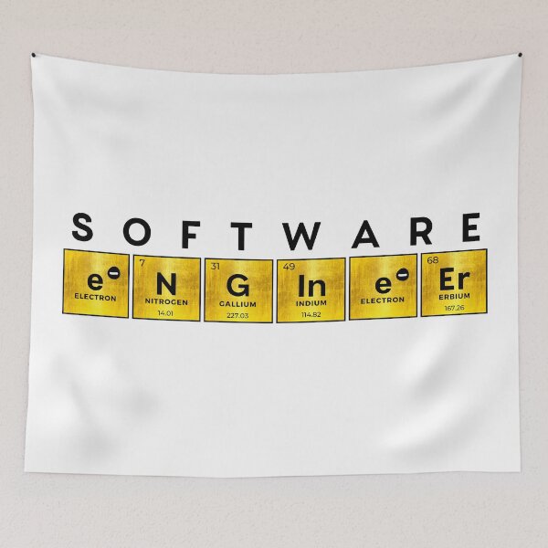 Artikelvorschau, Software-Ingenieur Vers. 2 Einzigartiges Periodensystem entworfen und verkauft von PeriodicLabel.