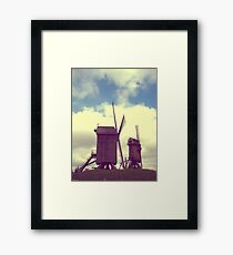 Wind mills of Villeneuve d'Ascq Framed Print