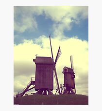 Wind mills of Villeneuve d'Ascq Photographic Print