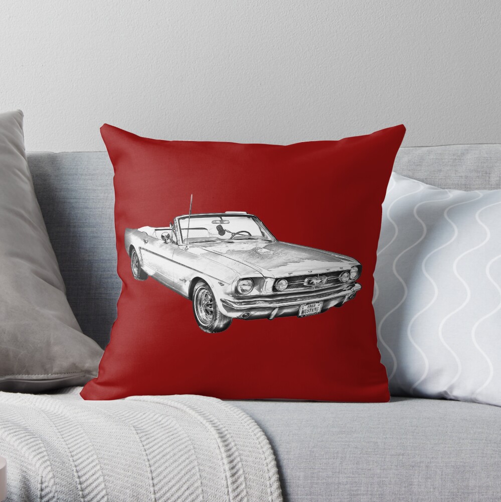 Mustang pillow shop