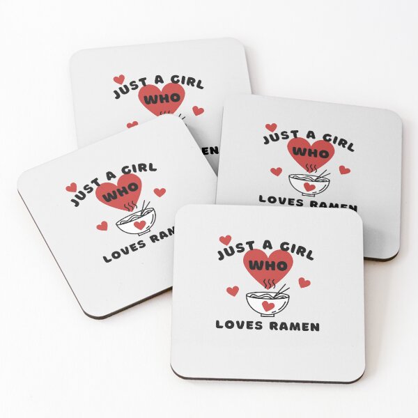 Item preview, Just A Girl Who Loves Ramen designed and sold by Hoffman-Design.