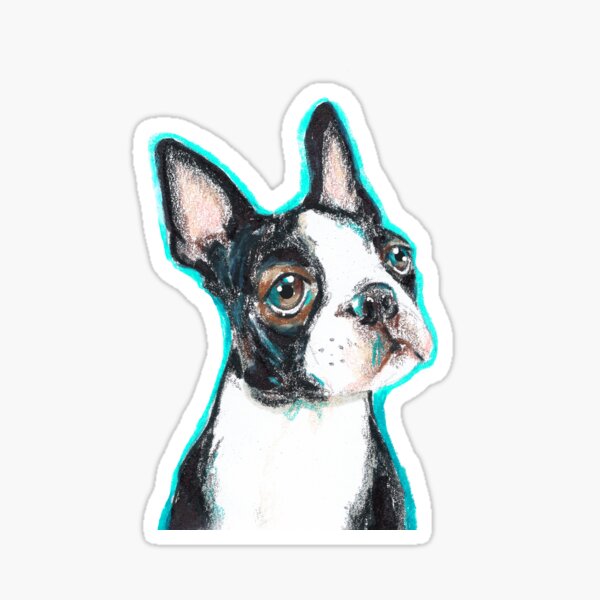 Item preview, Boston Terrier Dog Drawing designed and sold by Michael Maltese.