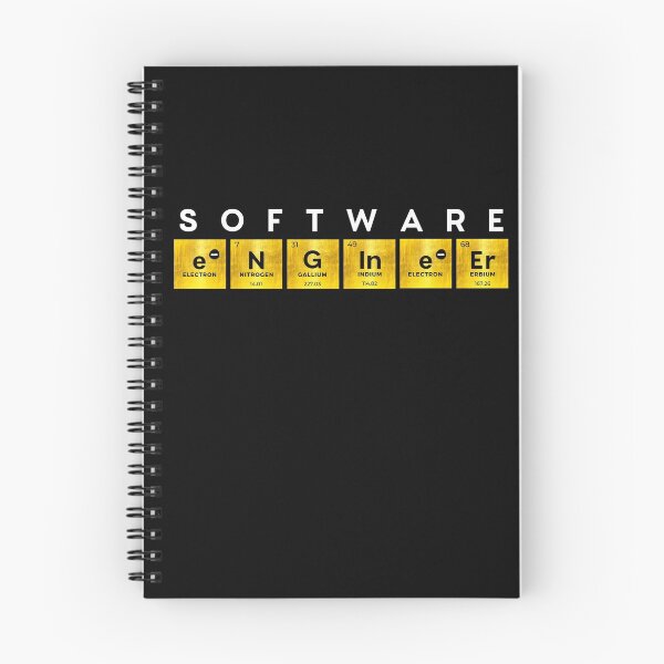 Item preview, Software Engineer Vers. 3 Unique Periodic Table designed and sold by PeriodicLabel.
