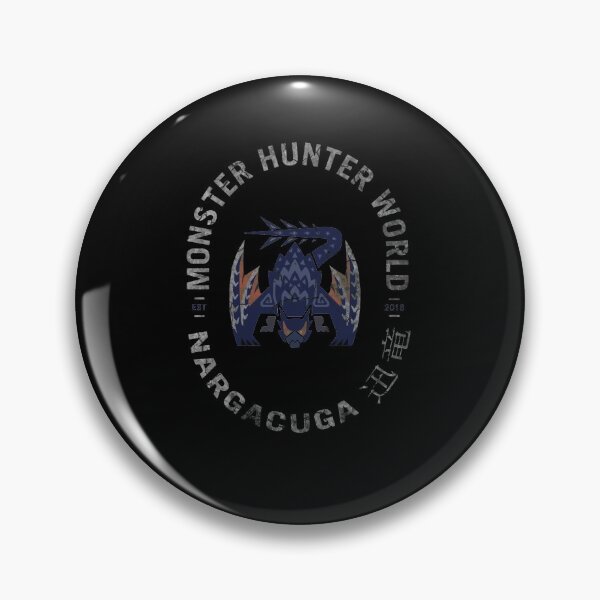 Item preview, Monster Hunter Vintage Nargacuga designed and sold by monsterart-.