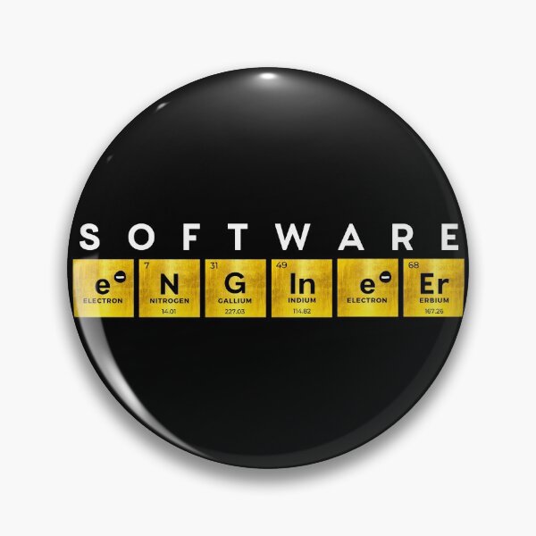 Item preview, Software Engineer Vers. 3 Unique Periodic Table designed and sold by PeriodicLabel.