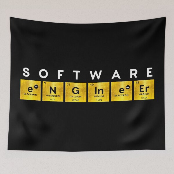 Item preview, Software Engineer Vers. 3 Unique Periodic Table designed and sold by PeriodicLabel.