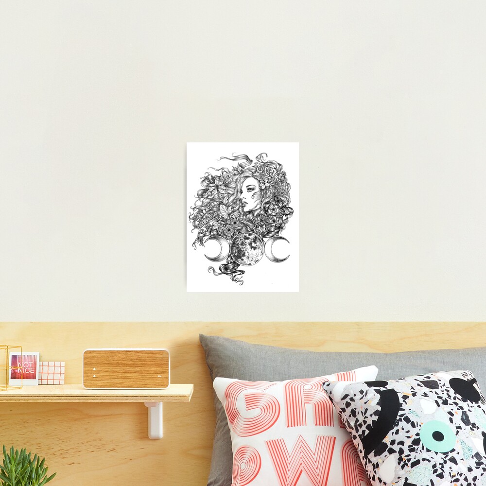 The Goddess - Seasons Photographic Print