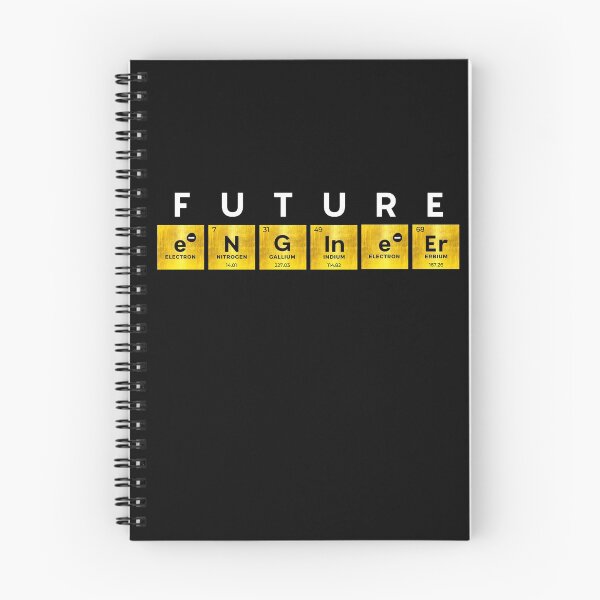Item preview, Future Engineer Vers. 3 Unique Periodic Table designed and sold by PeriodicLabel.