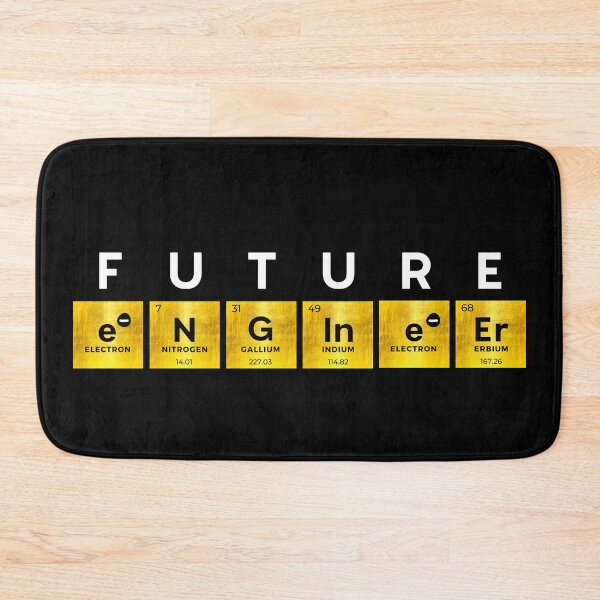 Item preview, Future Engineer Vers. 3 Unique Periodic Table designed and sold by PeriodicLabel.