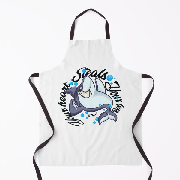 Item preview, Shark week, steals your legs and your heart funny zombie shark designed and sold by lucky-fern.