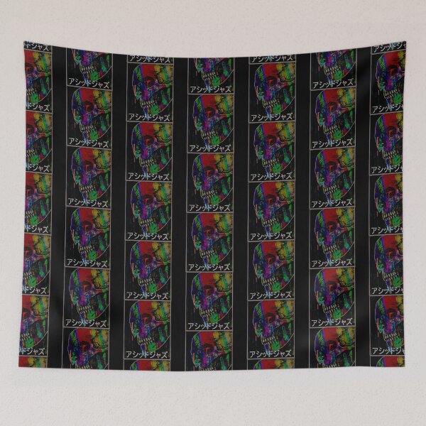 Item preview, Acid Jazz Skull designed and sold by EightWinds.