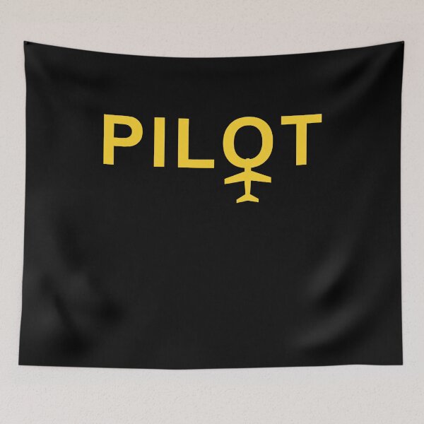Item preview, Female Pilot Airline Aviation  designed and sold by ExpressWayFour.