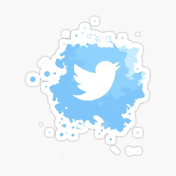 Twitter Bird Logo Stickers for Sale