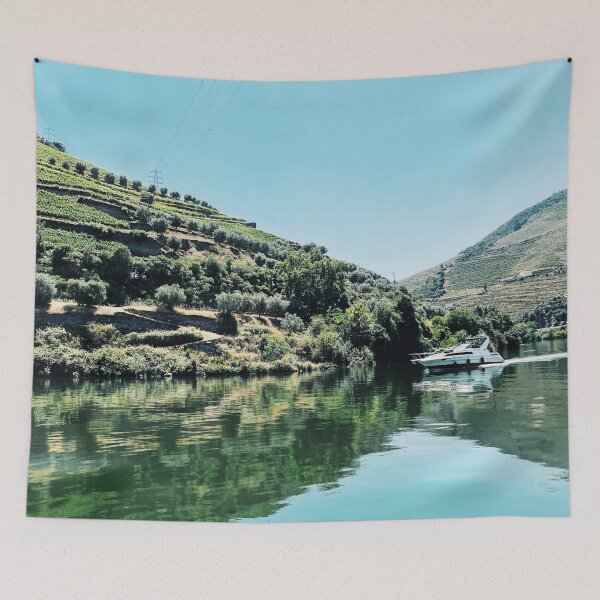 Item preview, River and vineyard on the outskirts of Porto designed and sold by Silvina  Cupayolo.